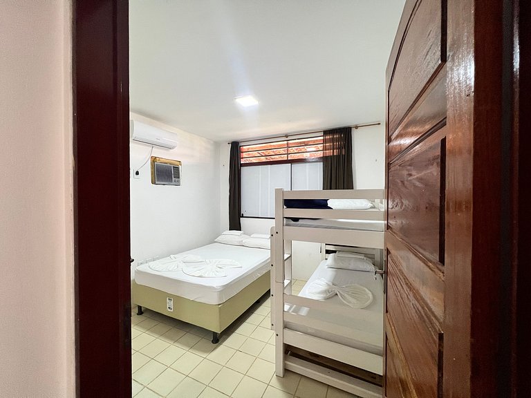Couple's Chalet with Suite, Pool, and 50m from the Beach