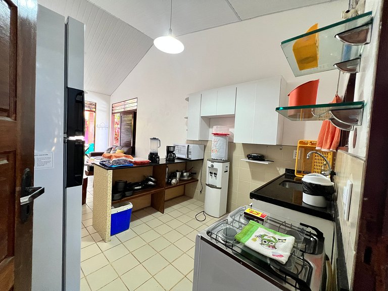 Couple's Chalet with Suite, Pool, and 50m from the Beach