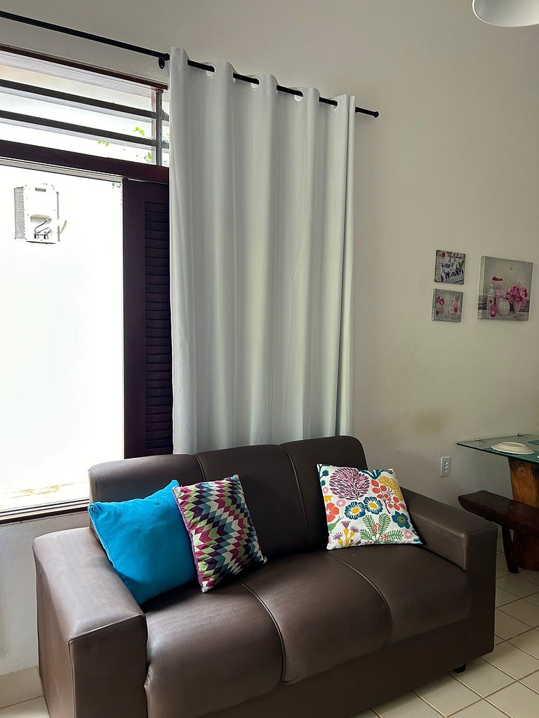 Couple's Chalet with Suite, Pool, and 50m from the Beach