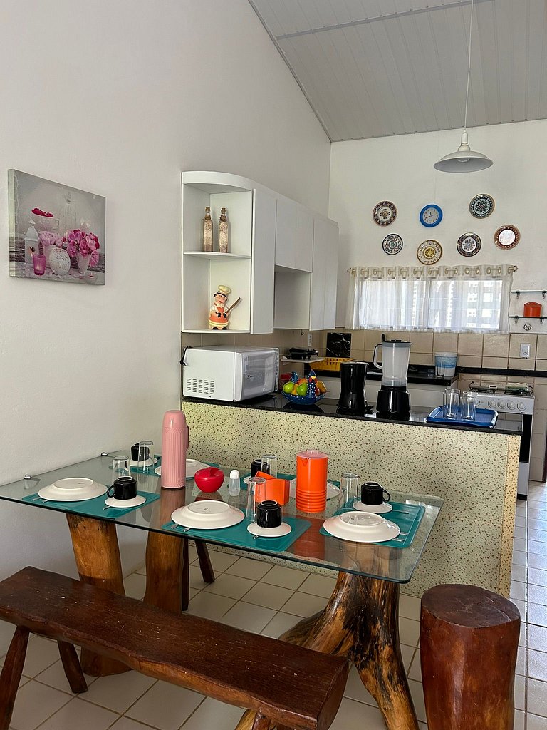 Couple's Chalet with Suite, Pool, and 50m from the Beach