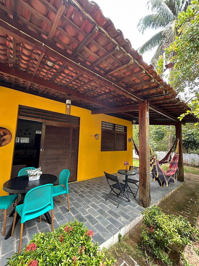 Couple's Chalet with Suite, Pool, and 50m from the Beach