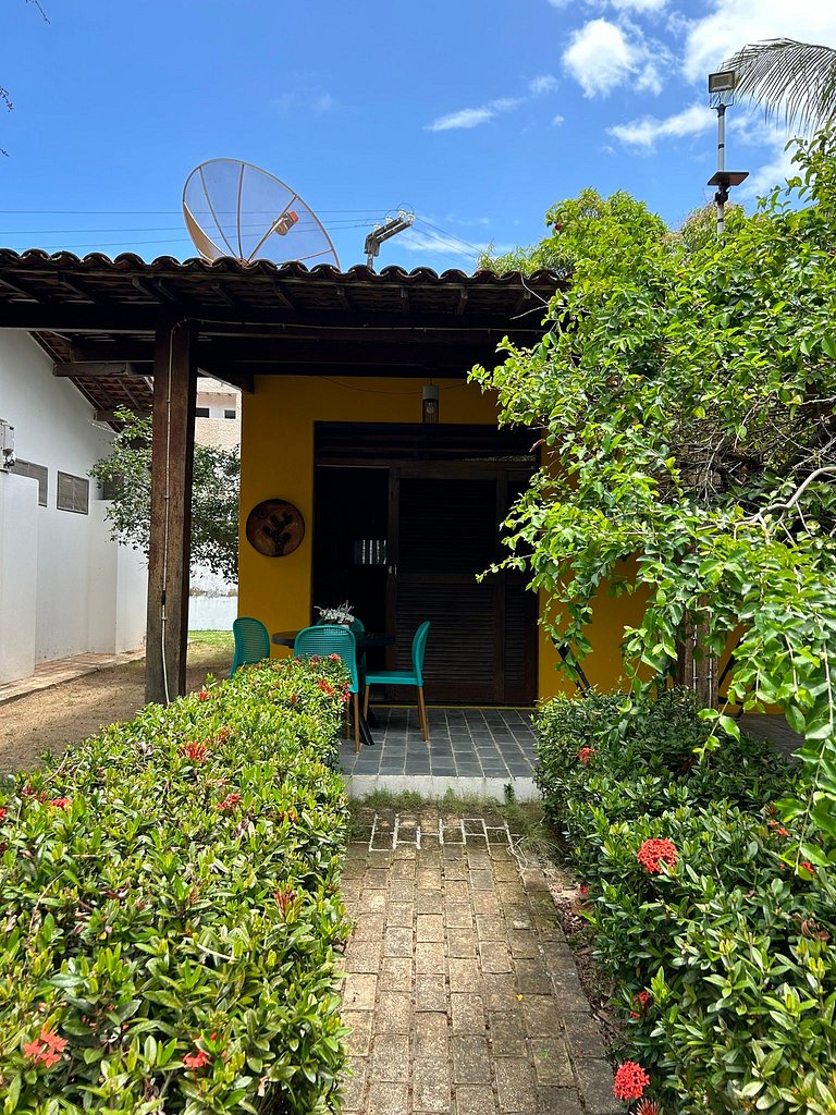 Couple's Chalet with Suite, Pool, and 50m from the Beach