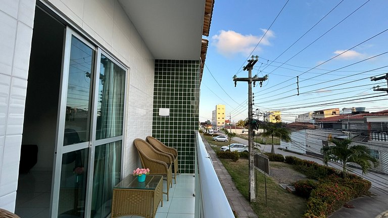 Flat Super Confortável a 80m do mar em Maragogi